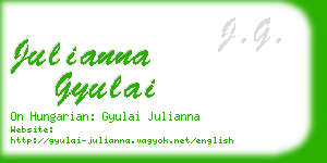 julianna gyulai business card